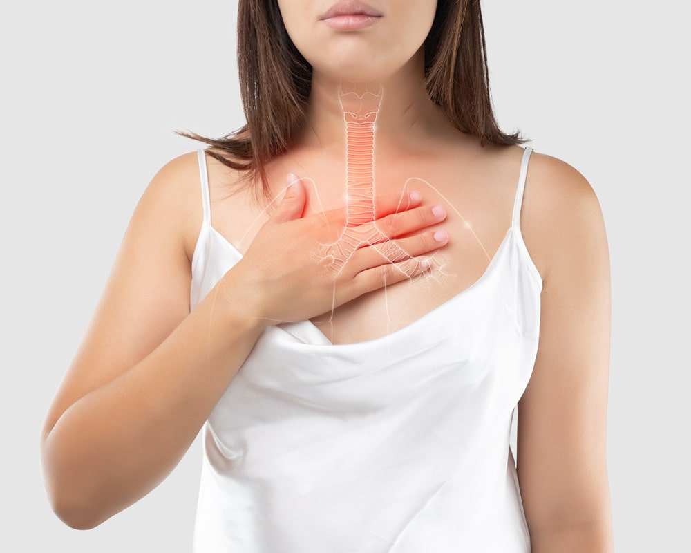 bronchitis-symptoms-illustration-bronchial-windpipe-woman-s-body-concept-with-healthcare-medicine1000-1 呼吸道保養在精油配方在臨床應用之療效探討