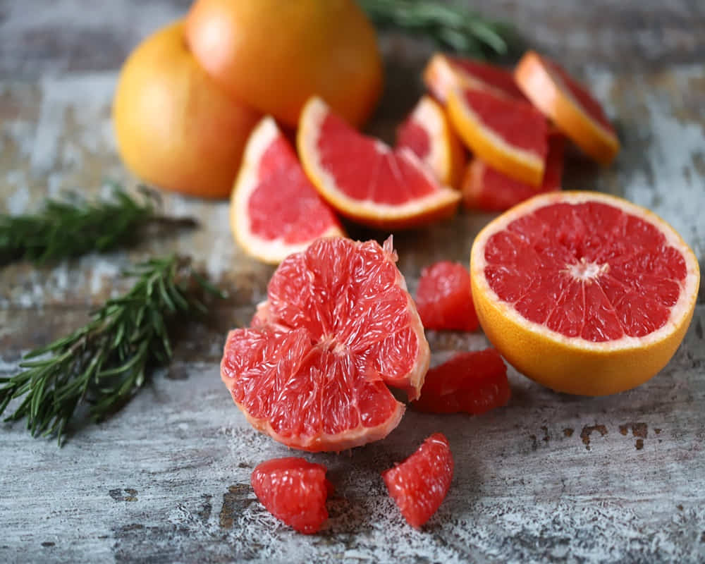 fresh-juicy-grapefruits-grapefruit-pulp1000800 精油化學分子之檸檬烯(Limonene)