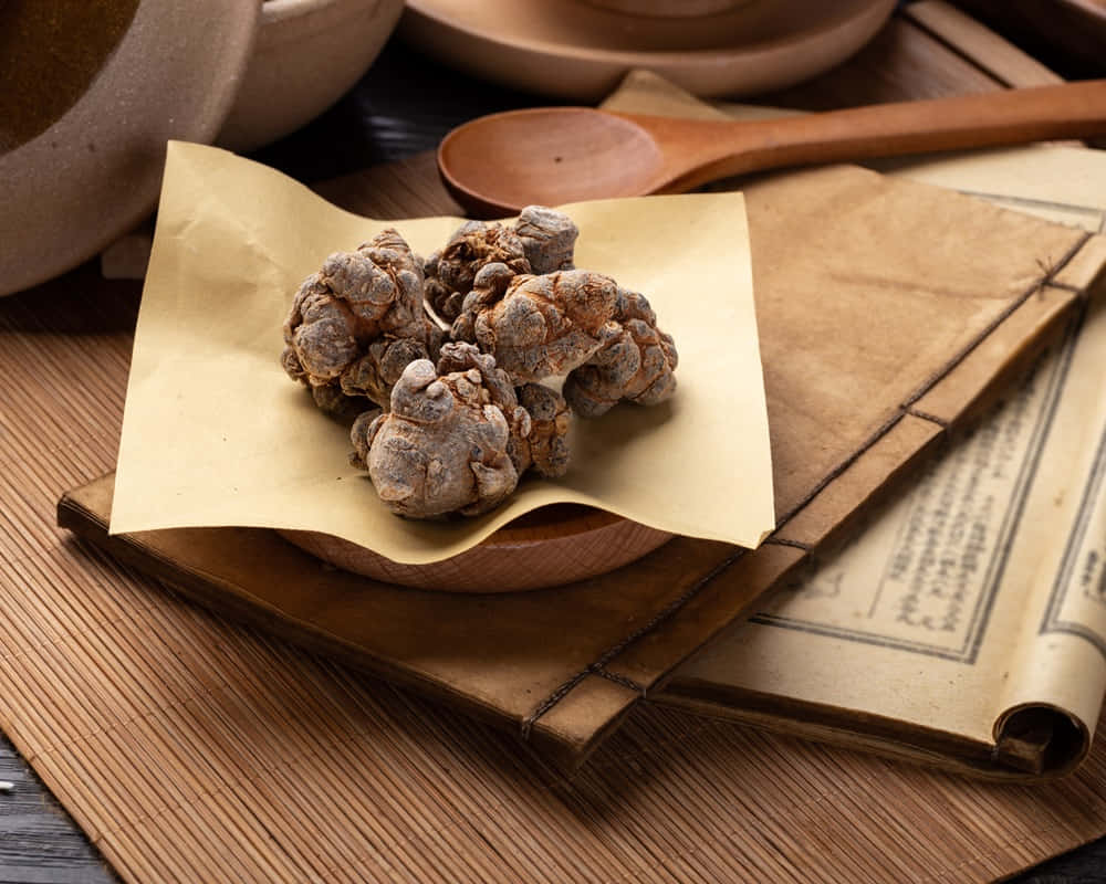 panax-notoginseng-chen-ancient-chinese-medicine-books-herbs-table1000-1 經前乳房漲痛該怎麼用精油？