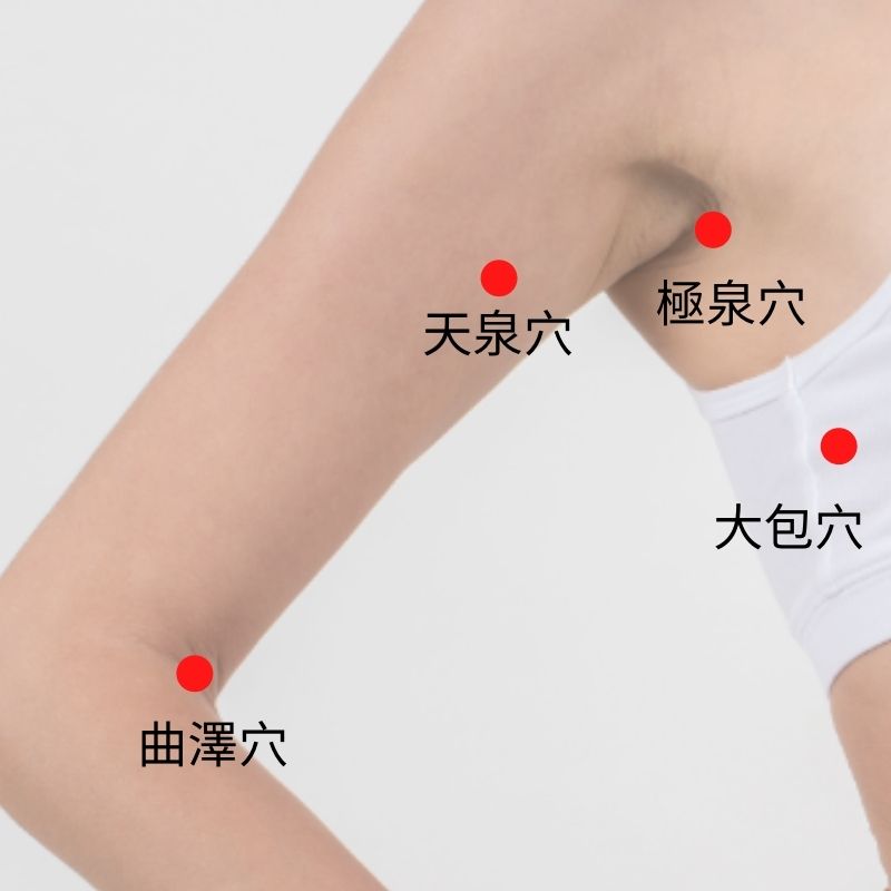 天溪穴、大包穴、極泉穴 八款調理體質的漢方按摩精油配方功效解析與應用