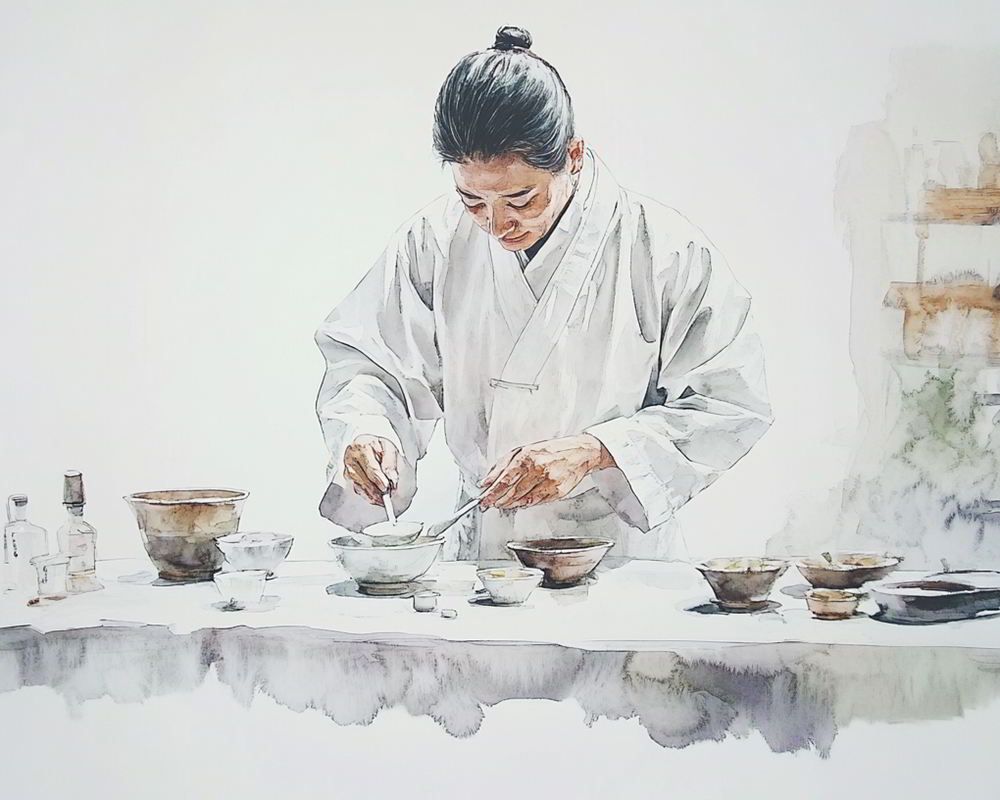 knight382974_watercolor_painting_minimalist_style_demonstrating_59b1446a-be26-4aca-bde8-ea47c2138390_1000800 誰說中醫不能治療傳染病，肘後備急方成就後世兩個諾貝爾獎