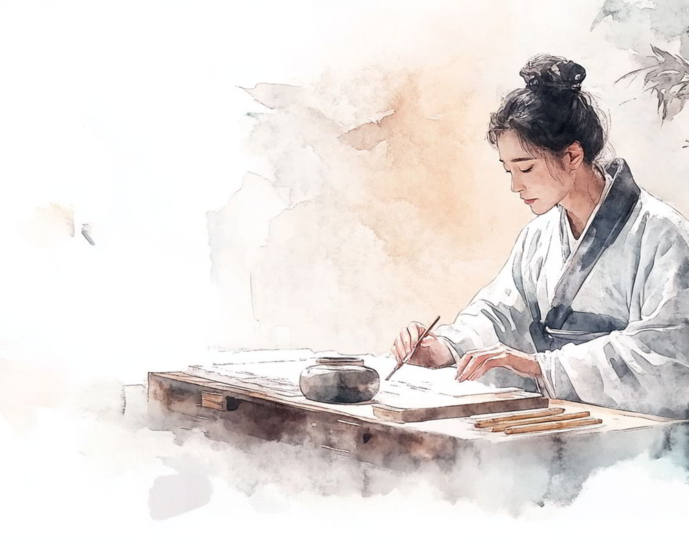 knight382974_watercolor_painting_minimalisty_style_demonstratin_041c2307-ba26-44db-baca-ec72f50db931_1000800 歷史上中醫界的醫道聖賢