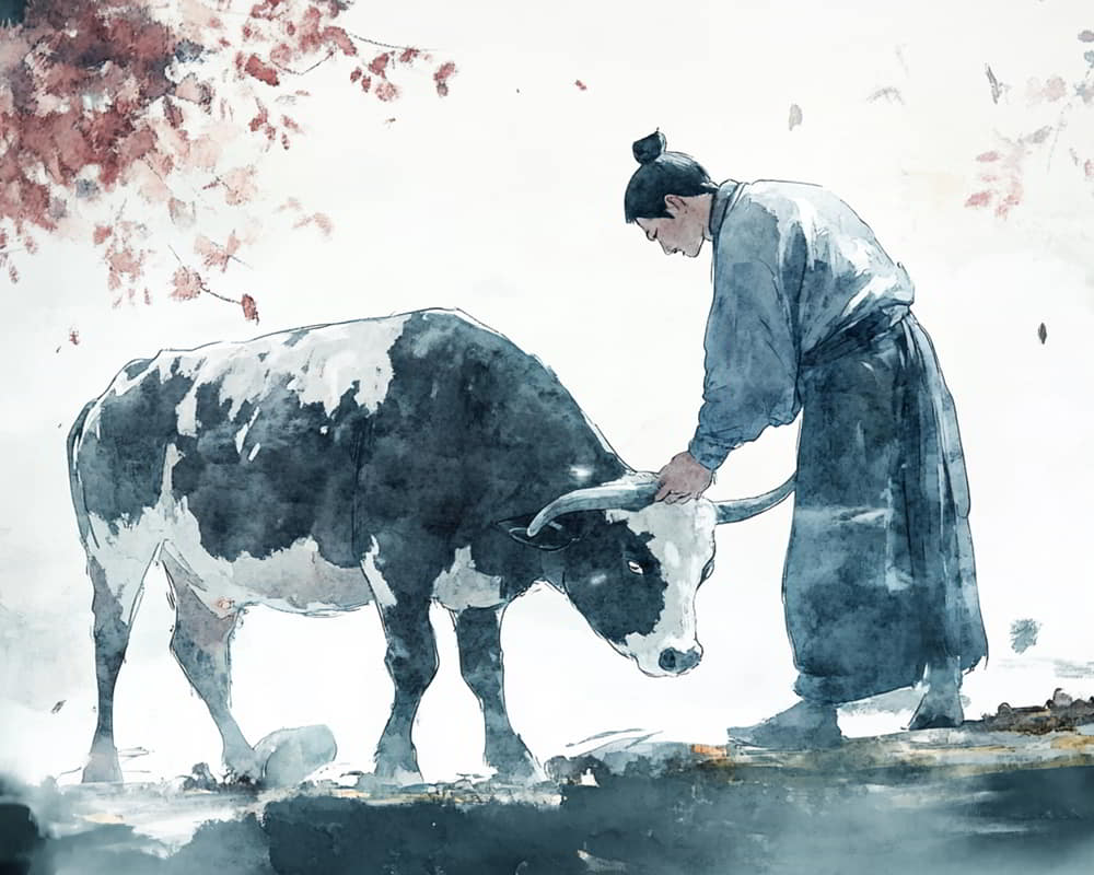Pao-Ding-butchering-the-ox-5_1000800 莊子的養生智慧：技近乎道