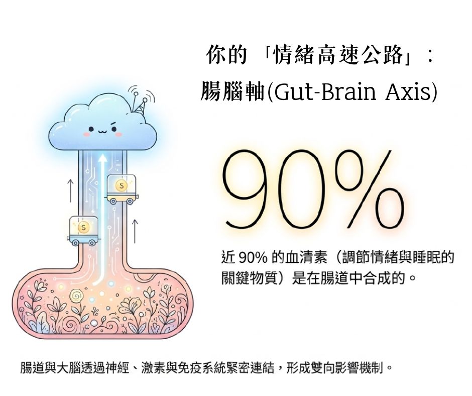 腦腸軸與憂鬱症：原來你的腸子，比你想像的更會「操心」